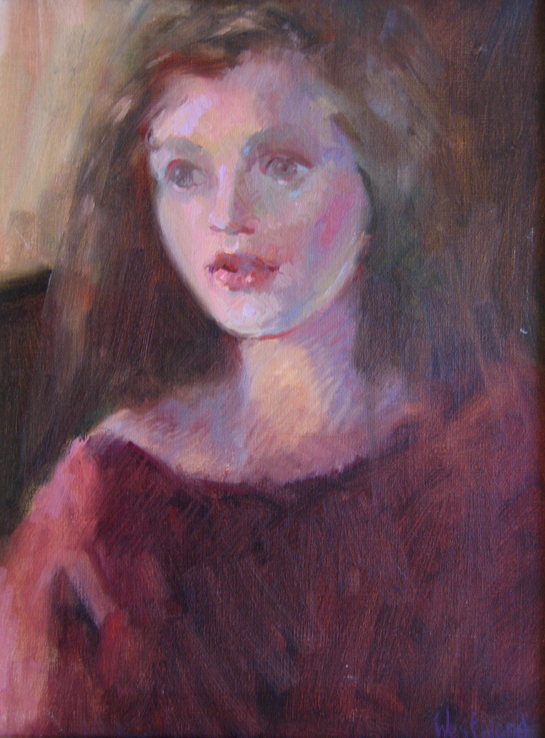 oil sketch portrait
