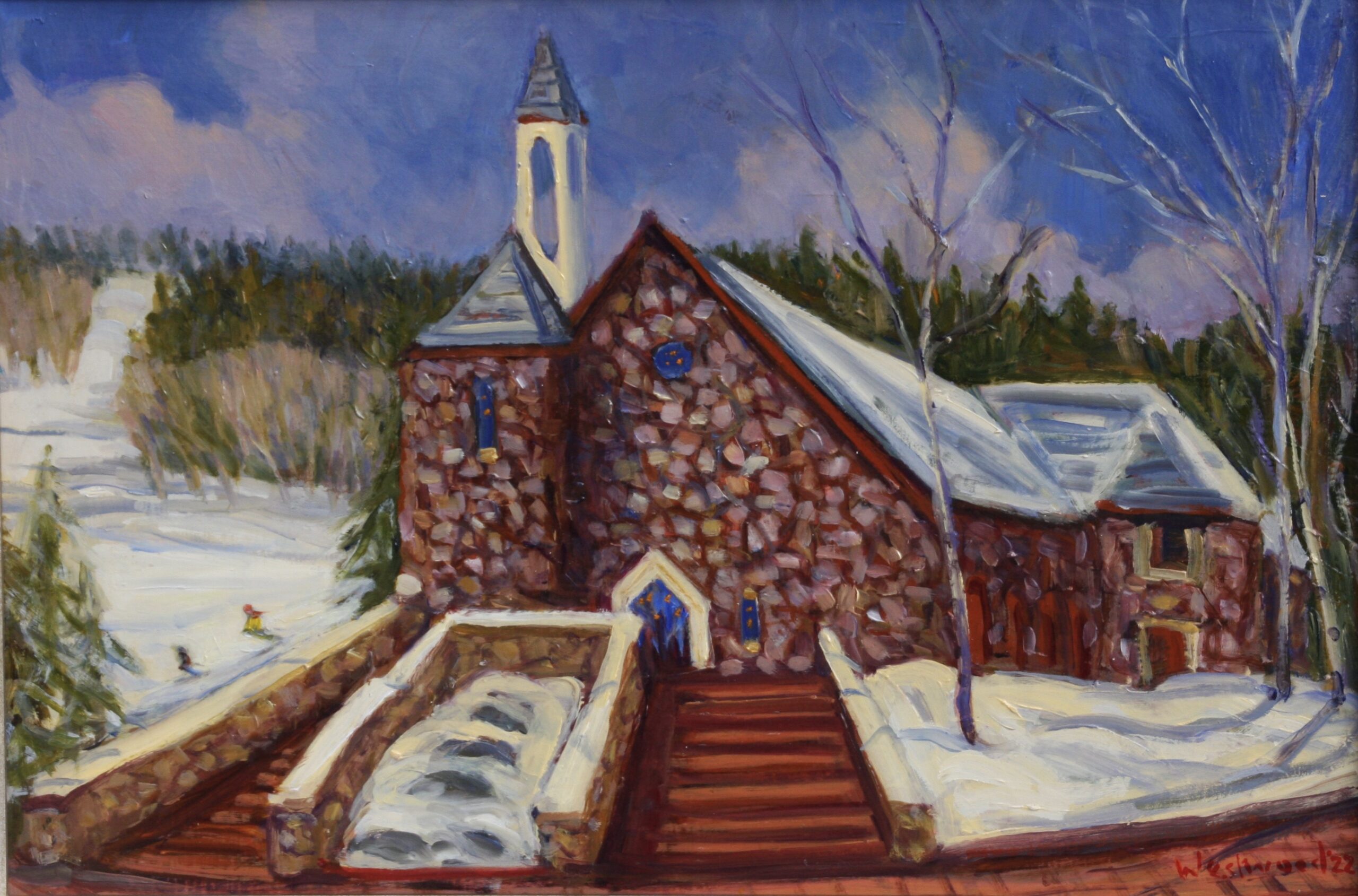 Beaver Creek Chapel snowscape